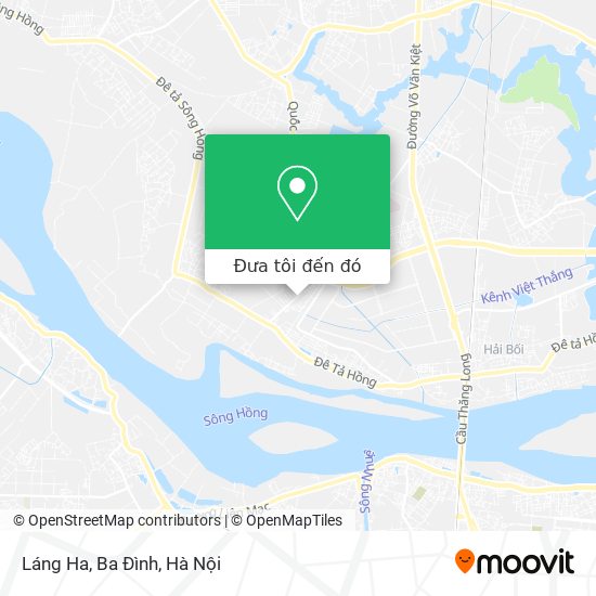 Bản đồ Láng Ha, Ba Đình