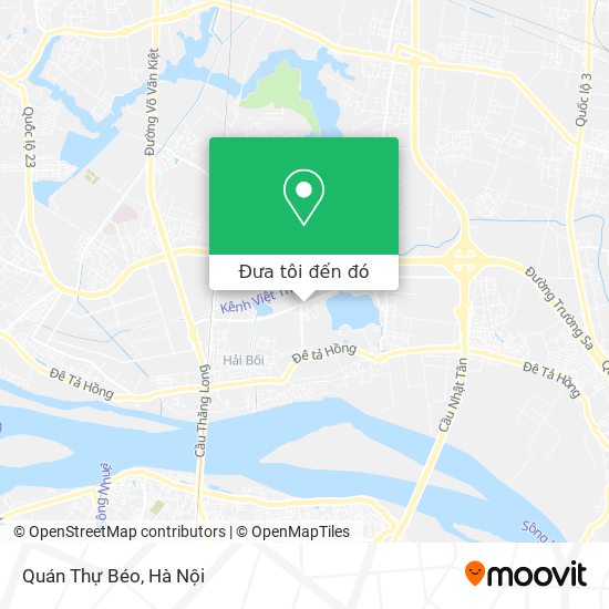 Bản đồ Quán Thự Béo