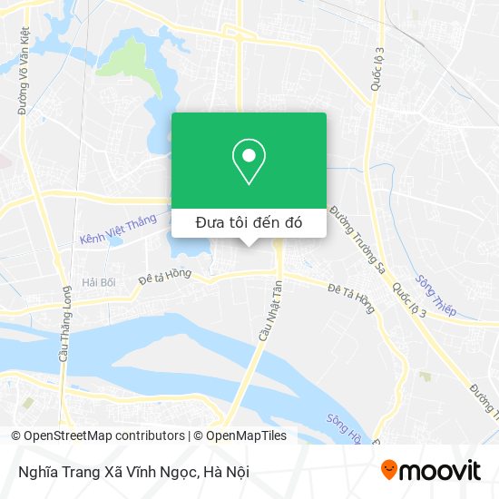 Bản đồ Nghĩa Trang Xã Vĩnh Ngọc