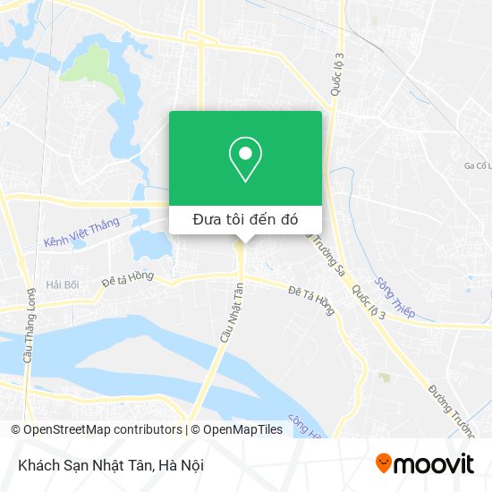 Bản đồ Khách Sạn Nhật Tân