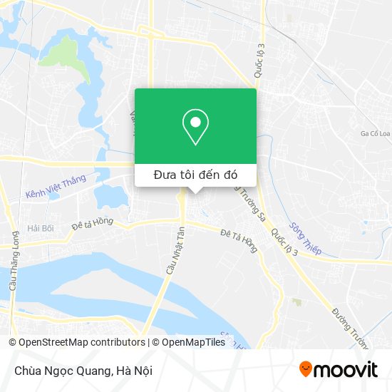 Bản đồ Chùa Ngọc Quang