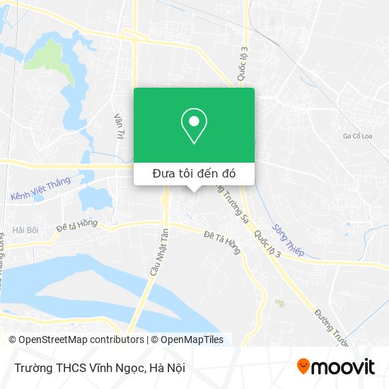 Bản đồ Trường THCS Vĩnh Ngọc