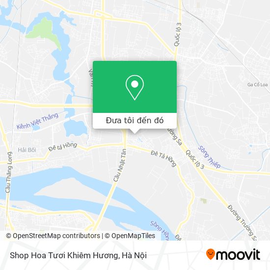 Bản đồ Shop Hoa Tươi Khiêm Hương