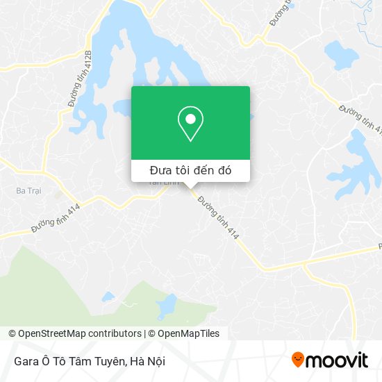 Bản đồ Gara Ô Tô Tâm Tuyên