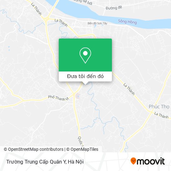 Bản đồ Trường Trung Cấp Quân Y