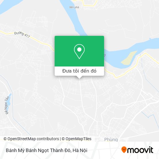 Bản đồ Bánh Mỳ Bánh Ngọt Thành Đô