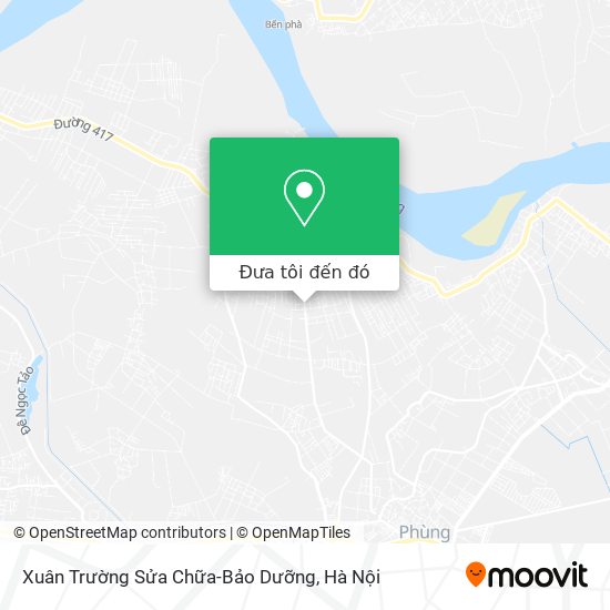 Bản đồ Xuân Trường Sửa Chữa-Bảo Dưỡng
