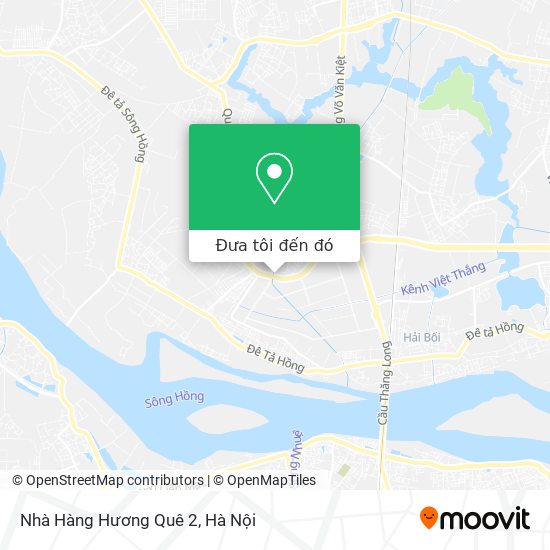 Bản đồ Nhà Hàng Hương Quê 2