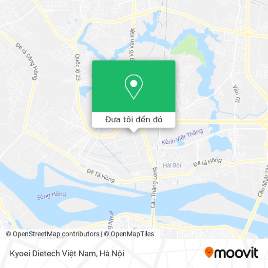 Bản đồ Kyoei Dietech Việt Nam