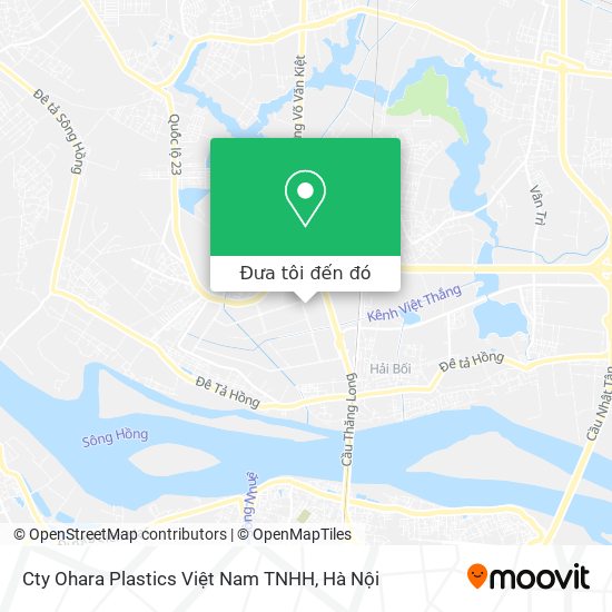 Bản đồ Cty Ohara Plastics Việt Nam TNHH