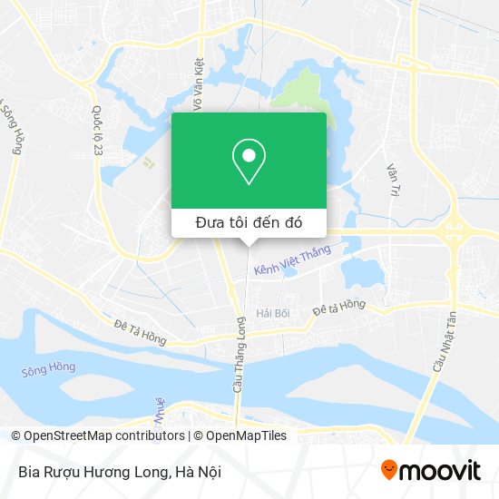 Bản đồ Bia Rượu Hương Long