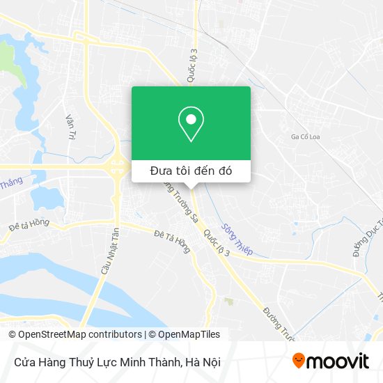 Bản đồ Cửa Hàng Thuỷ Lực Minh Thành