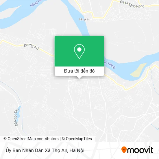 Bản đồ Ủy Ban Nhân Dân Xã Thọ An