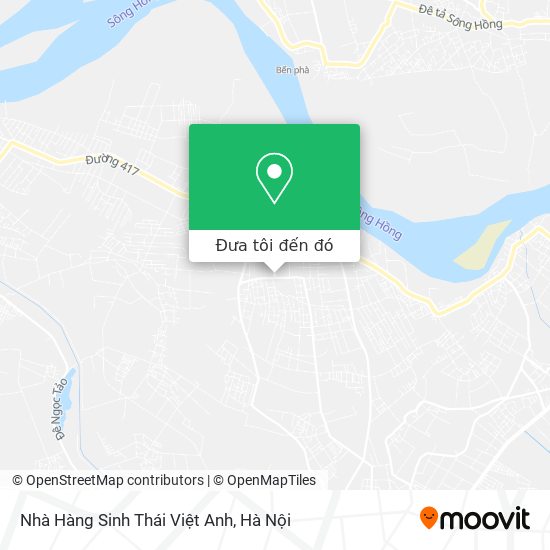 Bản đồ Nhà Hàng Sinh Thái Việt Anh