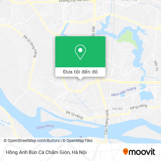 Bản đồ Hồng Anh Bún Cá Chấm Giòn