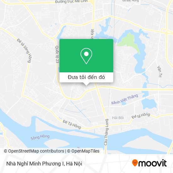 Bản đồ Nhà Nghỉ Minh Phương I