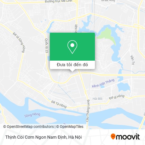 Bản đồ Thịnh Còi Cơm Ngon Nam Định
