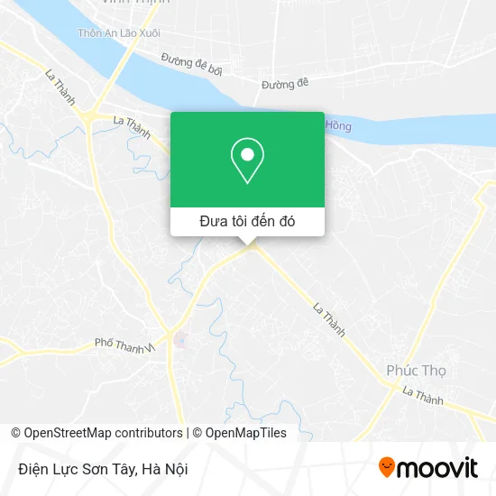 Bản đồ Điện Lực Sơn Tây