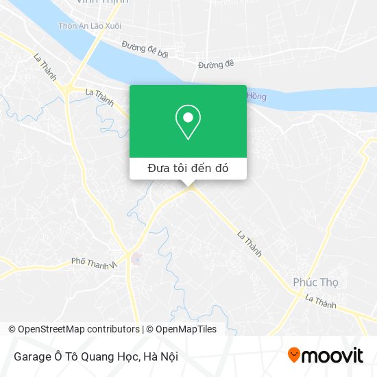 Bản đồ Garage Ô Tô Quang Học