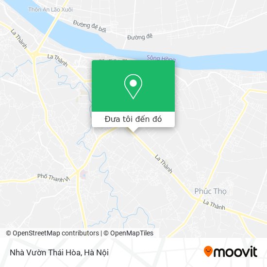 Bản đồ Nhà Vườn Thái Hòa
