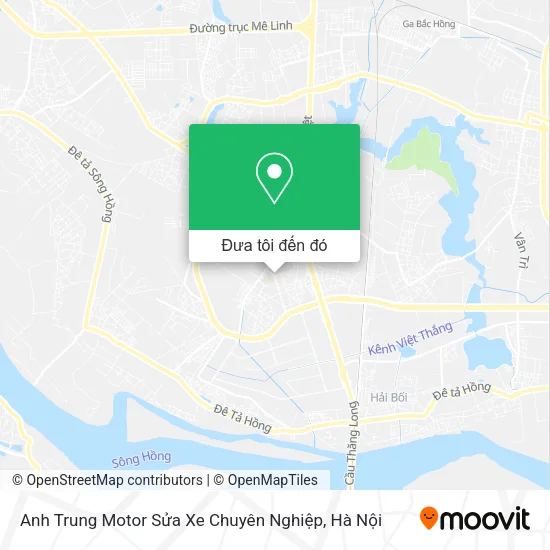 Bản đồ Anh Trung Motor Sửa Xe Chuyên Nghiệp