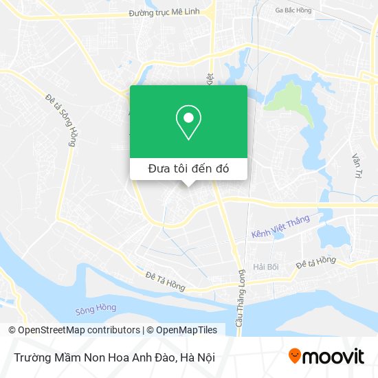 Bản đồ Trường Mầm Non Hoa Anh Đào