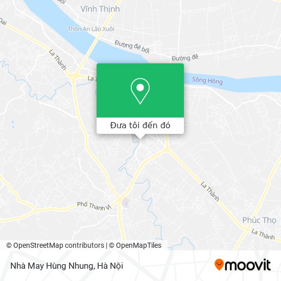 Bản đồ Nhà May Hùng Nhung