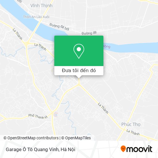 Bản đồ Garage Ô Tô Quang Vinh