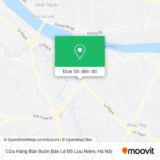 Bản đồ Cửa Hàng Bán Buôn Bán Lẻ Đồ Lưu Niệm