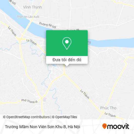 Bản đồ Trường Mầm Non Viên Sơn Khu B