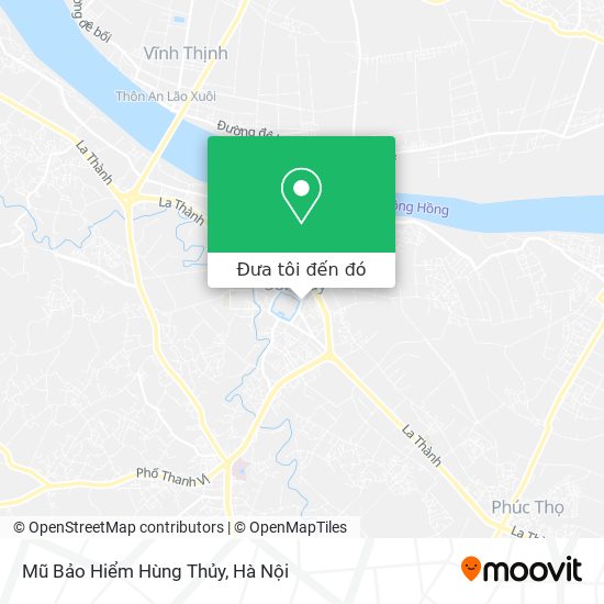 Bản đồ Mũ Bảo Hiểm Hùng Thủy