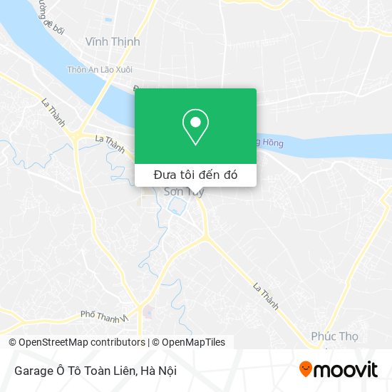 Bản đồ Garage Ô Tô Toàn Liên