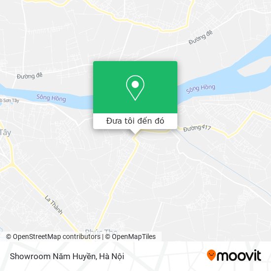 Bản đồ Showroom Năm Huyền