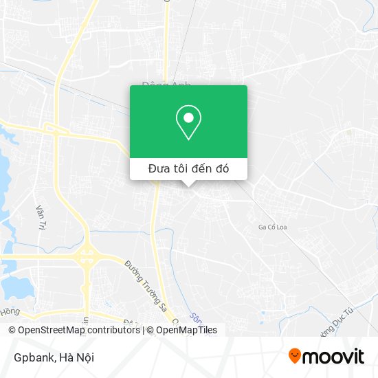Bản đồ Gpbank