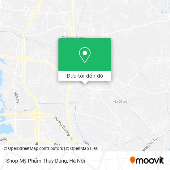 Bản đồ Shop Mỹ Phẩm Thủy Dung