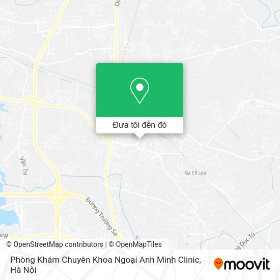 Bản đồ Phòng Khám Chuyên Khoa Ngoại Anh Minh Clinic