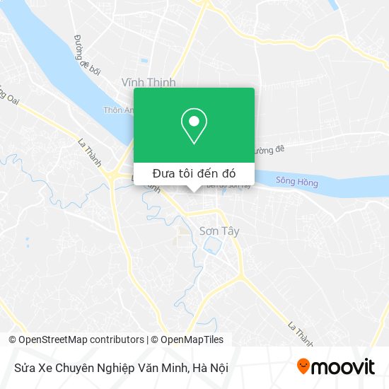 Bản đồ Sửa Xe Chuyên Nghiệp Văn Minh