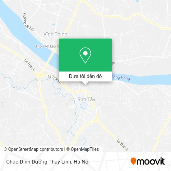 Bản đồ Cháo Dinh Dưỡng Thùy Linh