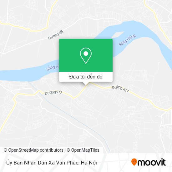 Bản đồ Ủy Ban Nhân Dân Xã Vân Phúc