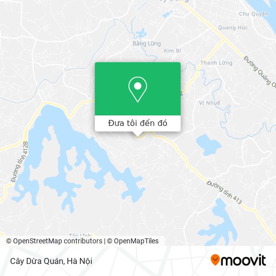 Bản đồ Cây Dừa Quán