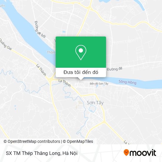 Bản đồ SX TM Thép Thăng Long