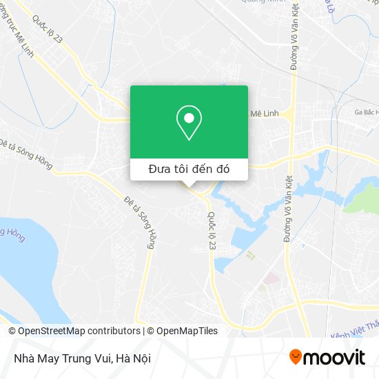 Bản đồ Nhà May Trung Vui