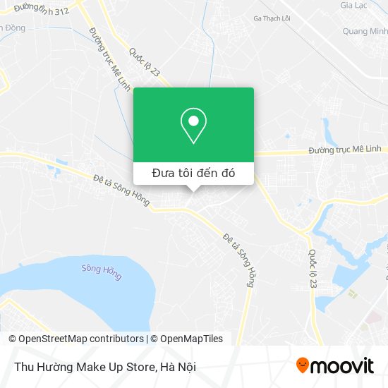 Bản đồ Thu Hường Make Up Store