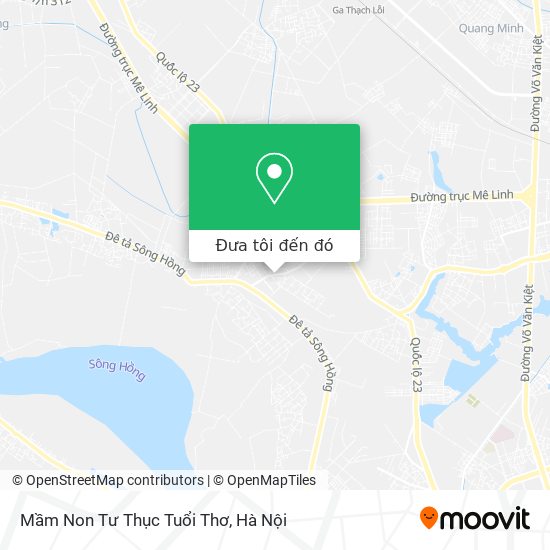 Bản đồ Mầm Non Tư Thục Tuổi Thơ