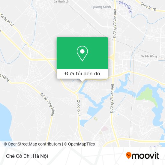 Bản đồ Chè Cô Chi
