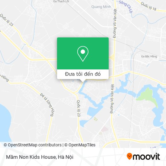 Bản đồ Mầm Non Kids House