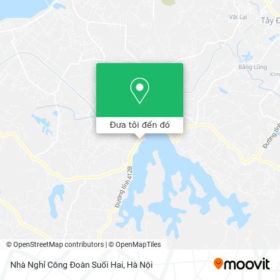 Bản đồ Nhà Nghỉ Công Đoàn Suối Hai