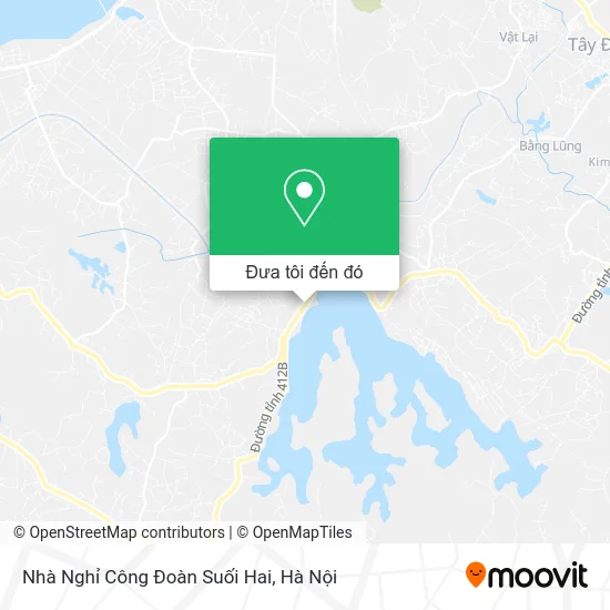 Bản đồ Nhà Nghỉ Công Đoàn Suối Hai