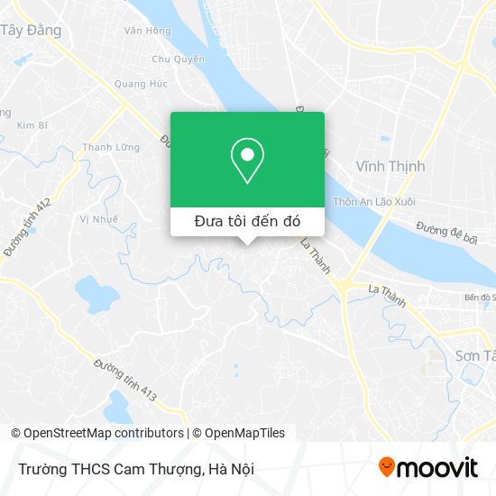 Bản đồ Trường THCS Cam Thượng