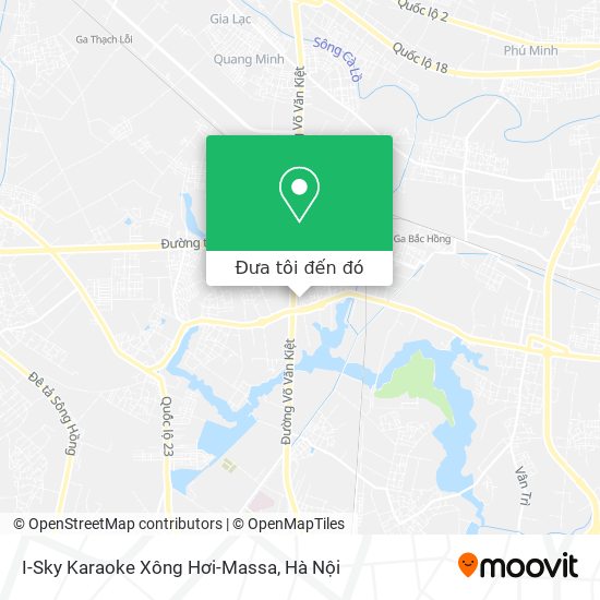 Bản đồ I-Sky Karaoke Xông Hơi-Massa